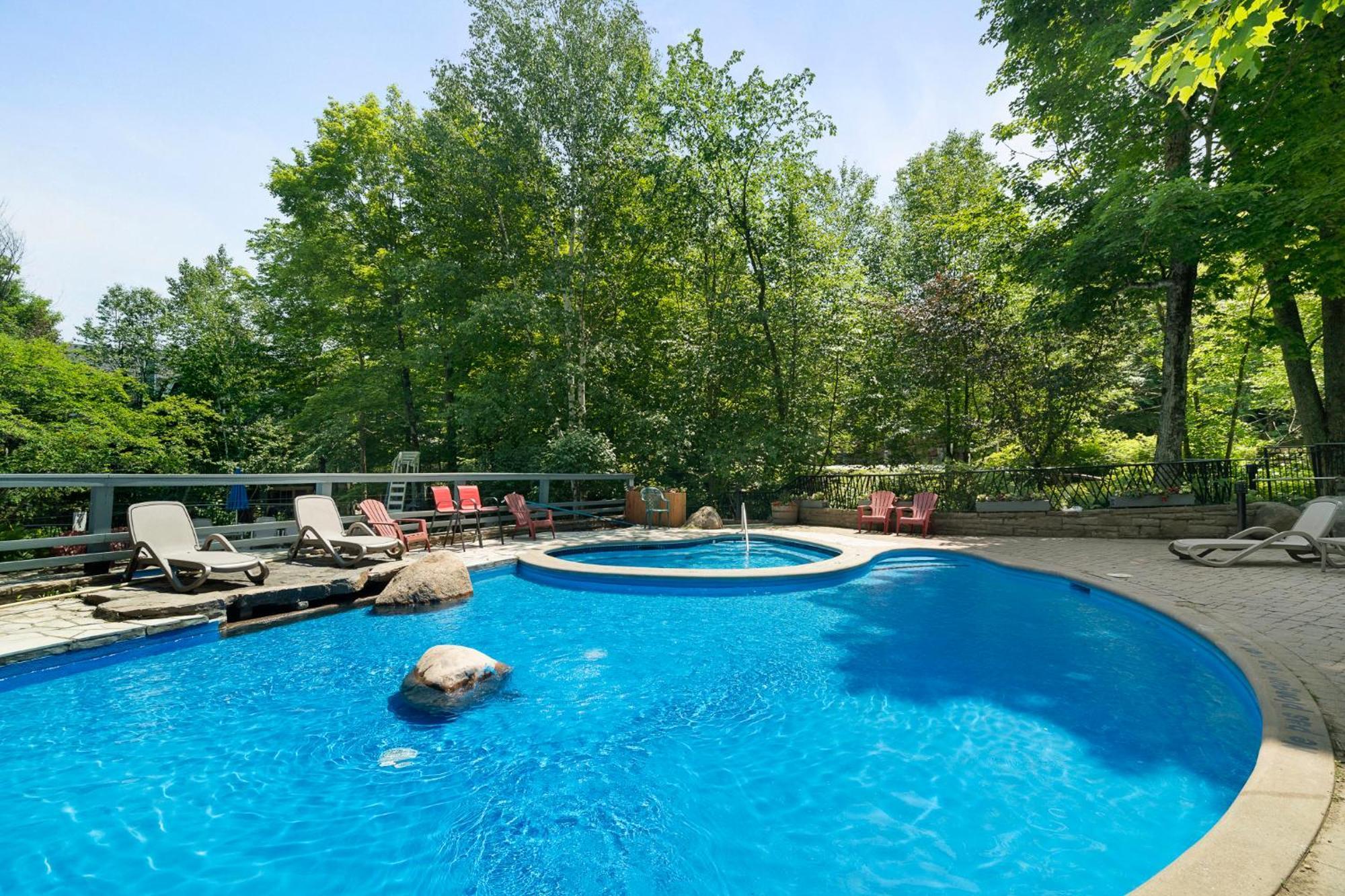 Les Manoirs Wpool & Hot Tub Near Village 120-7 Mont-Tremblant Ngoại thất bức ảnh
